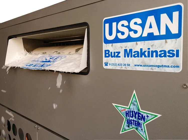 Üssan Hijyen+ buz makinası